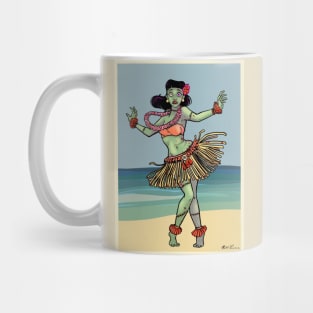 Hula zombie Mug